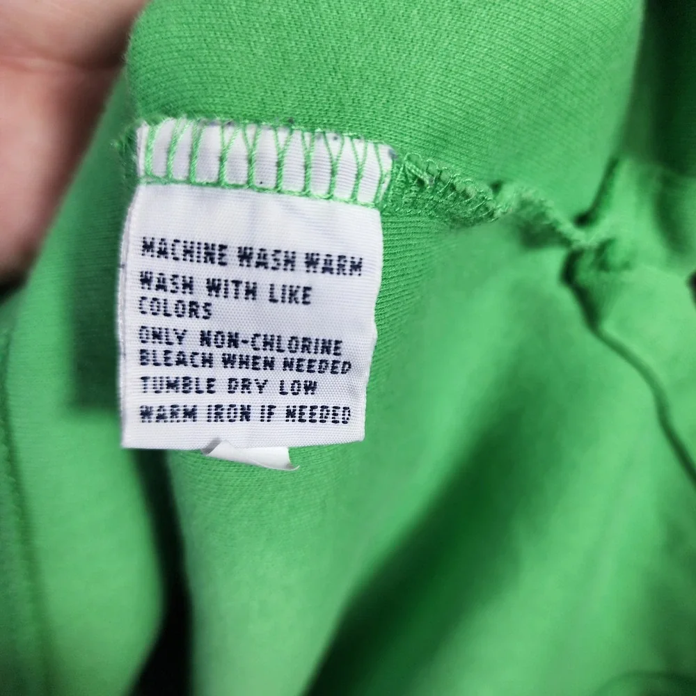 Polo Ralph‎ Lauren Mens XL Green Custom Fit Pink Pony Pique Short Sleeve Shirt